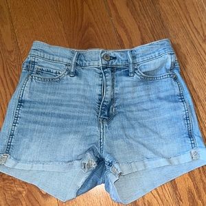 Short denim shorts